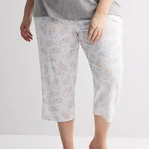 Croft & Barrow Top & Capri Pajama XXL - Picture 3 of 9